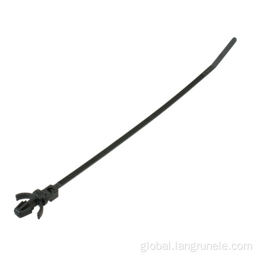 Arrowhead Mount Cable Tie For Round Hole WIT-18R2A-4-UVB Automotive Cable Ties For Round Hole Supplier